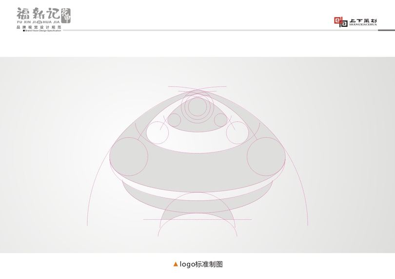 福新记花甲标志设计，新乡logo设计