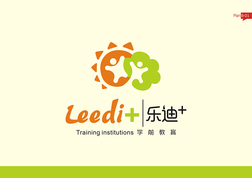 郑州乐迪⁺学前教育 标志设计
